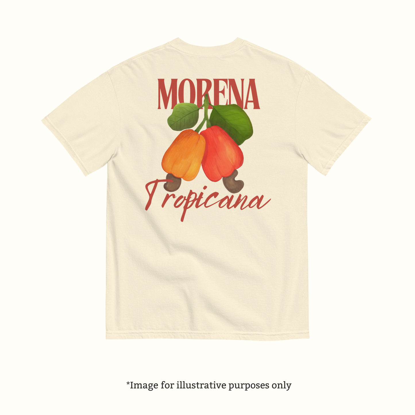 Morena Tropicana – Cashew Fruit Back Print