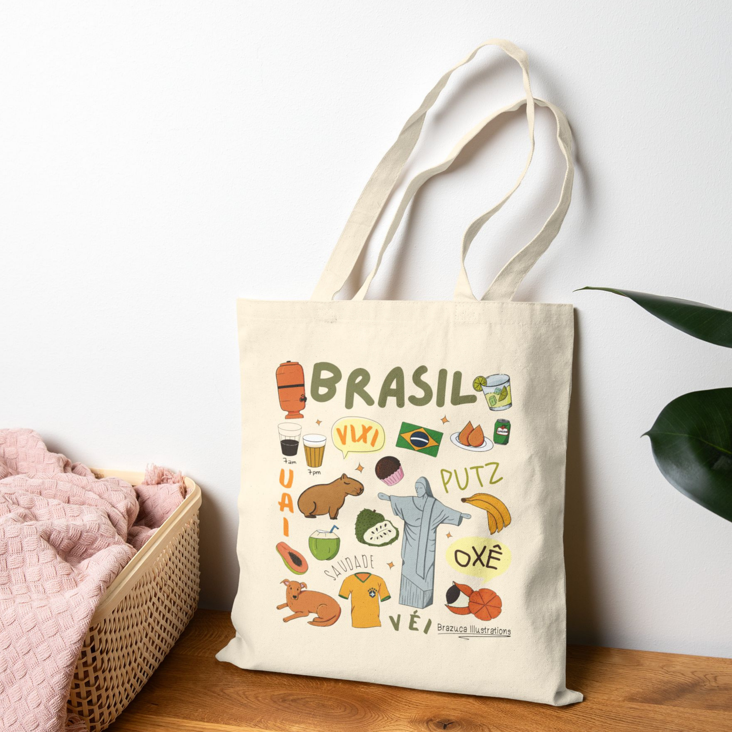 The Brazuca Tote – Signature Canvas Bag Inspired by Brazil