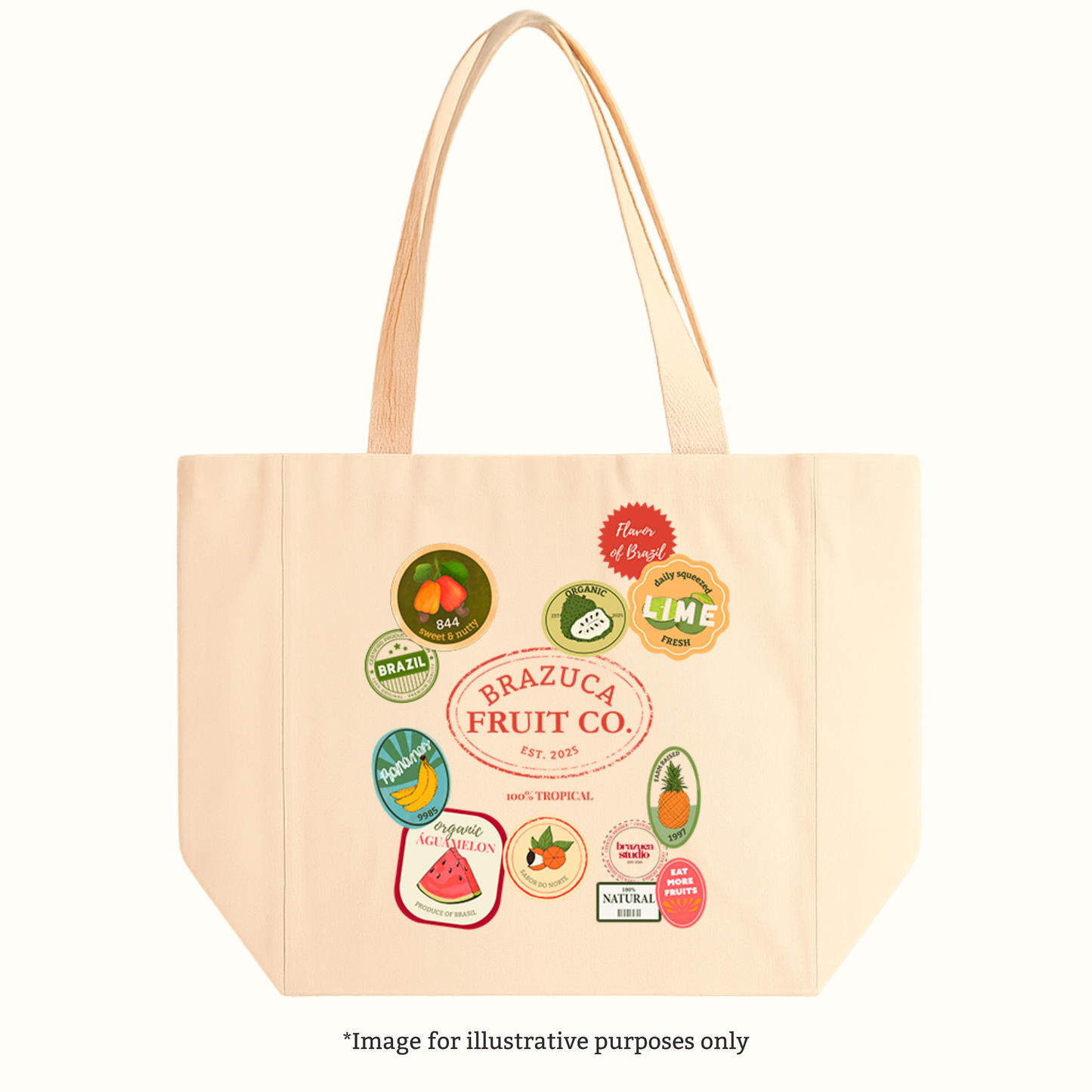 Brazuca Fruit Co. Tote