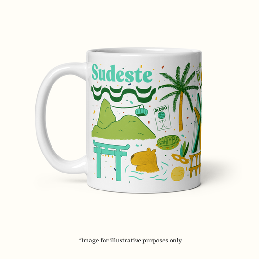 Brasilidades 15oz Mug – Southeast Brazil (Sudeste)
