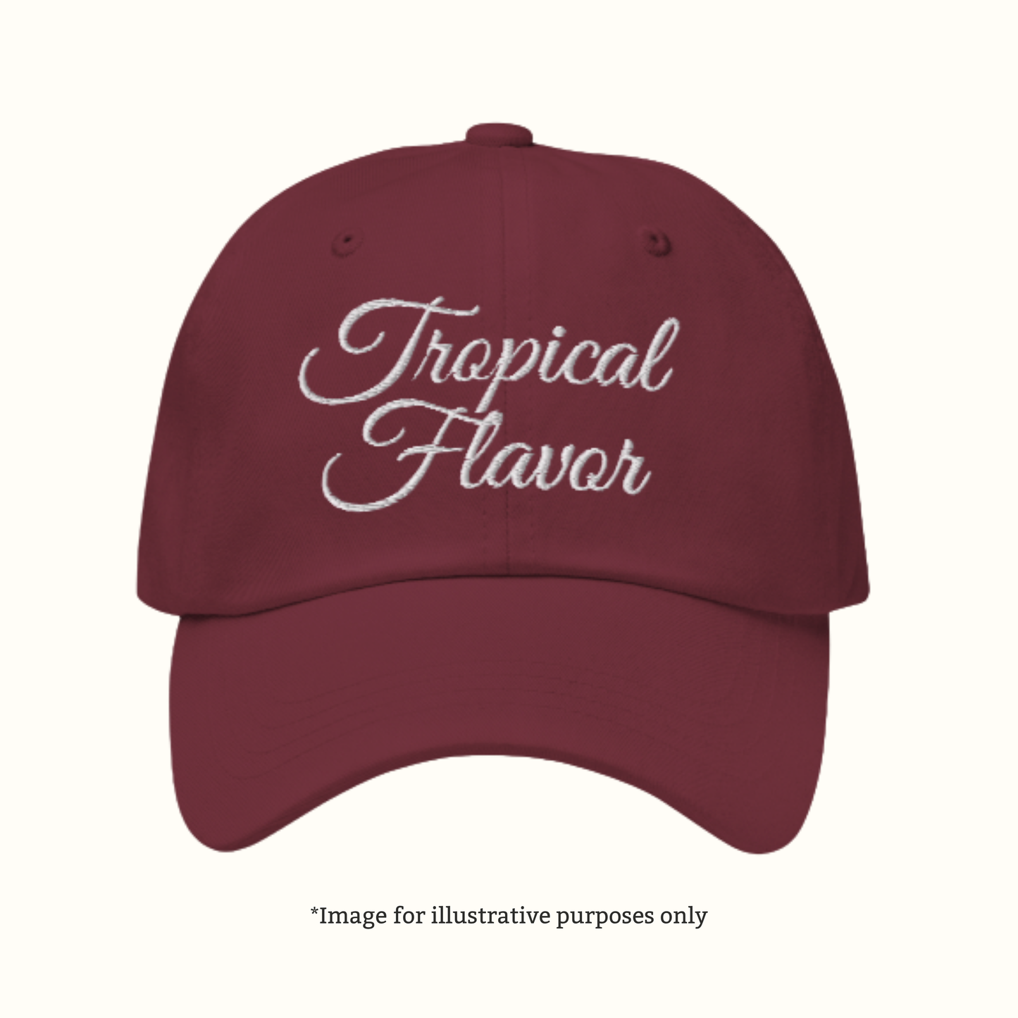 Tropical Flavor – Embroidered Dad Cap