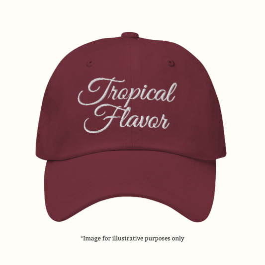 Tropical Flavor – Embroidered Dad Cap