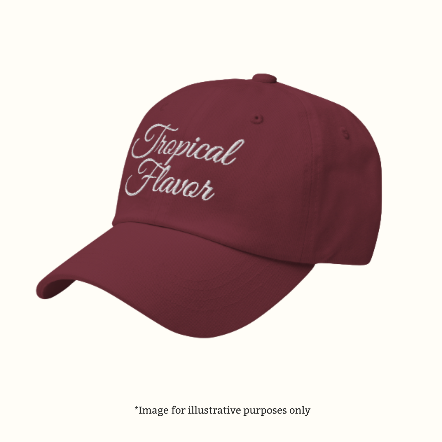 Tropical Flavor – Embroidered Dad Cap