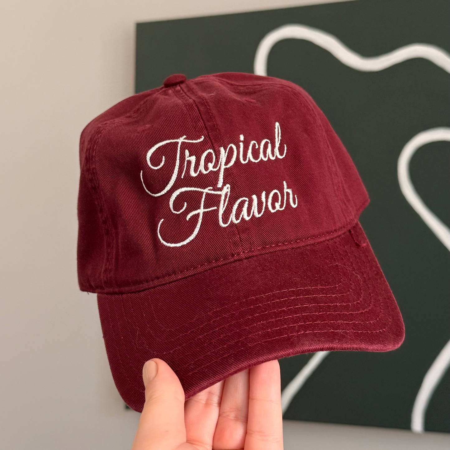Tropical Flavor – Embroidered Dad Cap